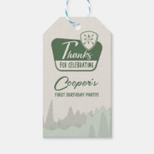 ワンハッピーキャンパー、ワンファースト誕生日、ウッドランド