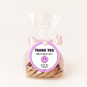 ワンハッピーギャル/ドゥードパープルスマイリーサンキューデュエル フェイバータグ