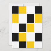 ワンハッピーダデボーイ1歳の誕生日 招待状 (裏面)