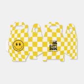 ワンハッピーダードハッピーハピー顔ボーイファースト誕生日 フェイバーボックス (折り畳みなし)