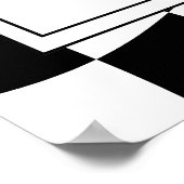 ワンハッピーダードハッピーバースデーボーイ顔1stバースデーウェルカム ポスター (角)