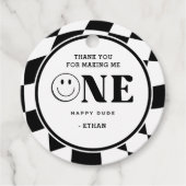 ワンハッピーダードボーイ1st誕生日ありがとう フェイバータグ (正面)