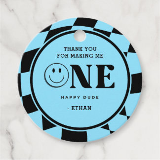 ワンハッピーダードボーイ1st誕生日ありがとう フェイバータグ