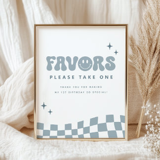 ワンハッピーダード誕生日パーティー好意サイン ポスター