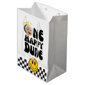 ワンハッピードゥカスタムー誕生日 ミディアムペーパーバッグ (正面アングル)