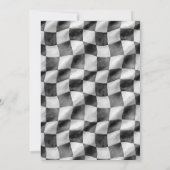 ワンハッピードゥデスマイリーフェイスファースト誕生日パーティー 招待状 (裏面)