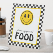 ワンハッピードゥデスマイル顔フードステーション 台座サイン (インサイチュ)