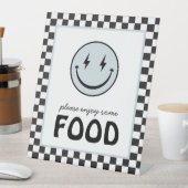 ワンハッピードゥデスマイル顔フードステーション 台座サイン (インサイチュ)