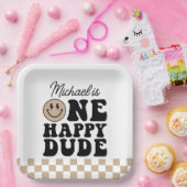 ワンハッピードゥデ紙プレートインタン ペーパープレート (パーティー)