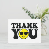 ワンハッピードゥデ誕生日フラットフォトサンキューカード サンキューカード (スタンド正面)