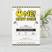 ワンハッピードゥデ誕生日招待状 招待状 (スタンド正面)