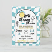 ワンハッピードゥデ誕生日招待状 招待状 (スタンド正面)