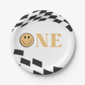 ワンハッピードゥデ1歳の誕生日 ペーパープレート (正面)