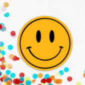 ワンハッピードゥデ1st誕生日スマイリーフェイス 招待状