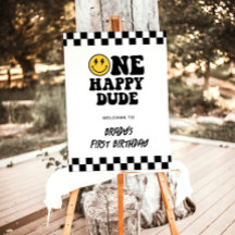 ワンハッピードゥデ1st誕生日パーティーウェルカムサイン