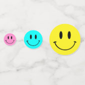 ワンハッピードゥデ/ガルスマイリーフェイス誕生日紙吹雪 コンフェッティ (正面)