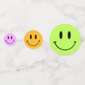 ワンハッピードゥデ/ガルスマイリーフェイス誕生日紙吹雪 コンフェッティ (裏面)