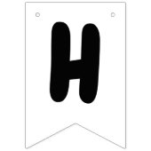 ワンハッピードゥデ/ギャル1thバースデーイエロースマイリー バンティングフラッグ (第2の旗)