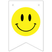 ワンハッピードゥデ/ギャル1thバースデーイエロースマイリー バンティングフラッグ (第1の旗)