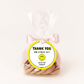 ワンハッピードゥード/ギャルイエロースマイリーサンキューベイト フェイバータグ