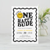 ワンハッピードゥ |かわいい顔少年の誕生日 招待状 (スタンド正面)