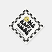 ワンハッピードゥ |男の子素晴らしいキッズ1st誕生日 スタンダードカクテルナプキン (角)