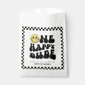 ワンハッピードゥ |男の子素晴らしいキッズ1st誕生日 フェイバーバッグ (正面)
