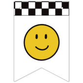 ワンハッピードデイエロースマイルファースト1stボーイ誕生日 バンティングフラッグ