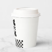 ワンハッピードデファースト誕生日ハッピー顔 紙コップ (左)