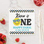 ワンハッピードド誕生日1stバースデーデコレーション スタンダードランチョンナプキン (インサイチュ)