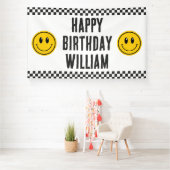 ワンハッピードファースト誕生日ラージバナー 横断幕 (インサイチュ)