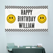 ワンハッピードファースト誕生日ラージバナー 横断幕 (トレードショー)