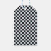 ワンハッピードブルーカワイボーイファースト誕生日 ギフトタグ (裏面)