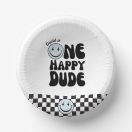 ワンハッピードブルーハッピーホテル顔誕生日 ペーパーボウル