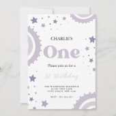 ワンハッピーバースデーオネダーフル招待状 招待状 (正面)