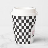 ワンハッピーバーベハッピーバースデー顔1st誕生日 紙コップ (右)