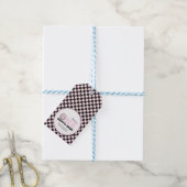 ワンハッピーベビーガールズピンク1歳の誕生日 ギフトタグ (より糸付き)