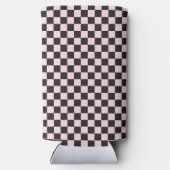 ワンハッピーベビーガールズピンク1歳の誕生日 スリム缶クーラー (裏面)