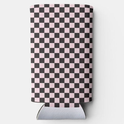 ワンハッピーベビーガールズピンク1歳の誕生日 スリム缶クーラー (裏面)