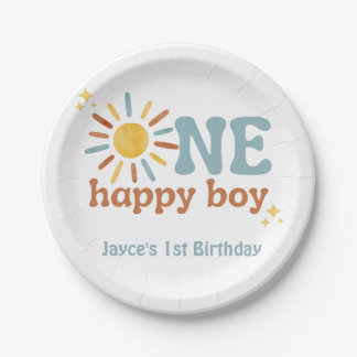 ワンハッピーボーイ、1回目ののまわりに日帰り ペーパープレート