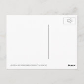 ワンハッピー子猫- Cat Artポストカード ポストカード (裏面)