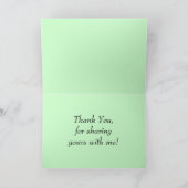 ワンハート サンキューカード (内部)