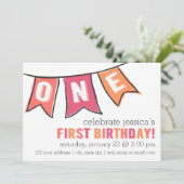 ワンバナー招待状 – 少女 招待状 (スタンド正面)