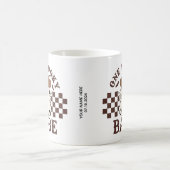 ワンバベ不気味ウェスタン幽霊女性のカーボーイ誕生日 コーヒーマグカップ (中央)