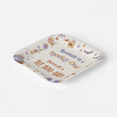 ワンバベ不気味キュートなハロウィーン幽霊1日 ペーパープレート (傾斜あり)