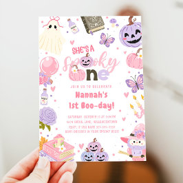 ワンバベ不気味キュートなハロウィーン幽霊1日 招待状