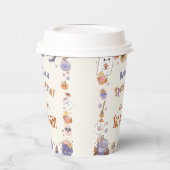 ワンバベ不気味キュートなハロウィーン幽霊1日 紙コップ (左)