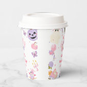 ワンバベ不気味キュートなハロウィーン幽霊1日 紙コップ (左)