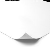 ワンバートゥバおもしろいミュージックシープン ポスター (角)