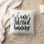 ワンバ賛美ニーイースター書道装飾用クッション クッション (ブランケット)